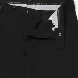 john players Men Slim Fit Flat-Front Trousers image 5