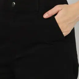 yousta Women Regular Fit Cargo Pants image 5