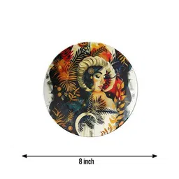 the quirky home Ceramic Round Shape Wall Paint For Wall Decor image 5