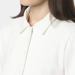 van heusen Women Regular Fit Shacket with Slip Pockets image 5