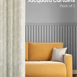 haus & kinder  Pack of 2 Whispering Willows Polyester Door Curtains   image 5