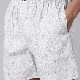 joven Men Printed Boxers with Elasticated Waist image 5