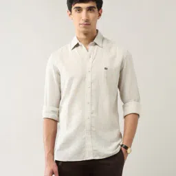 arrow sports Men Striped Slim Fit Shirt image 5