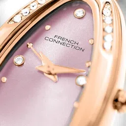 french connection Women Diamond-Studded Water-Resistant Watch - FCN0110RTM image 5