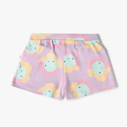 inf frendz Girls Pack of 3 Printed Regular Fit Shorts image 5