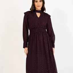 styli Women Western Wear Polka-dot A-line Dress image 5