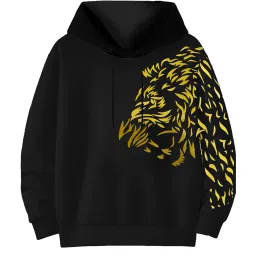 diaz Boys Graphic Print Relaxed Fit Hoodie with Drawstring image 1