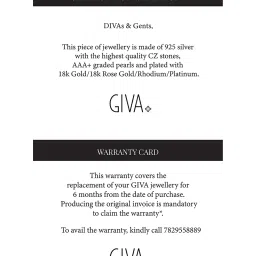 giva Rose Gold Classic Pendant with Link Chain image 4