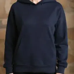 Shein Drop Shoulder Full Sleeve Hoodie With Pockets-picture-39