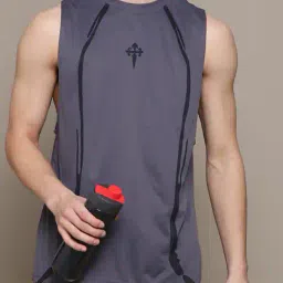 Shein Sleeveless Graphic Front Print Singlet Tshirt image 1
