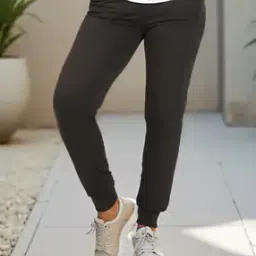 Shein Drawstring Waist High Rise Cuffed Skinny Fit Trousers-image-62