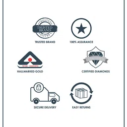 iski uski 18 KT Yellow Gold Nose Pin image 4