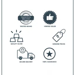 eloish 925 Sterling Silver Studded Nose Ring image 5