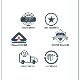 joyalukkas Women Yellow Gold Stone-Studded Jhumka Earrings image 5