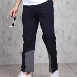 Shein Ankle Length Elasticated Drawstring Waist Panelled Trousers-picture-11