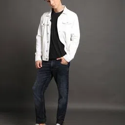 john players jeans Men Stone-Wash Slim Fit Jeans-picture-39