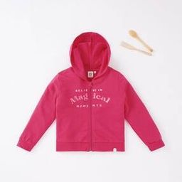 ed-a-mamma Typographic Print Sustainable Zip-Front Hoodie-picture-23