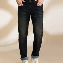 being human Men Mid-Wash Straight Fit Jeans-picture-37