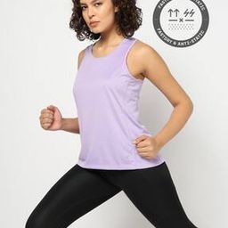 performax Women Regular Fit Round-Neck Running Tank T-Shirt-picture-19