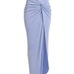 miakee Women Twisted-Front A-Line Skirt-picture-23