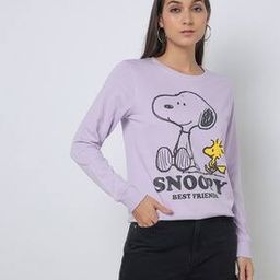 dnmx Snoopy Print Round-Neck Sweatshirt-picture-19