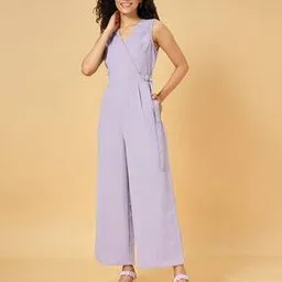 honey by pantaloons Women V-Neck Jumpsuit with Insert Pocket-picture-14