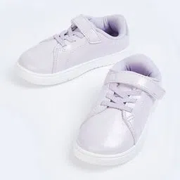 max Girls Round-Toe Slip-On Shoes with Velcro Fastening-picture-42