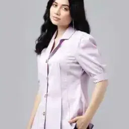 hancock Women Pleated Shirt with Cuban-Collar-picture-11