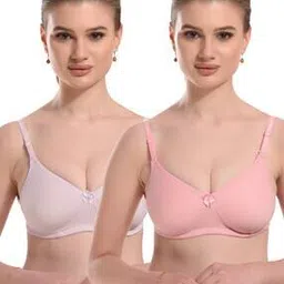 viral girl Women Pack of 2 Heavily-Padded Backless Bras-picture-52