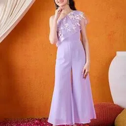 cherry & jerry Girls Regular Fit Jumpsuit with Back-Zip Closure-picture-47