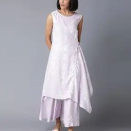 w Floral Print Jumpsuit with Tie-Up-picture-45