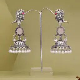 brado jewellery Women Silver Plated Drop Earrings-picture-25