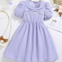 styleconnect Girls Cotton Fit and Flare Dress-picture-23