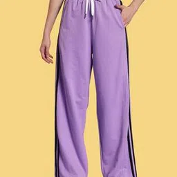 tdoc Women Stripes Straight Track Pants-picture-37