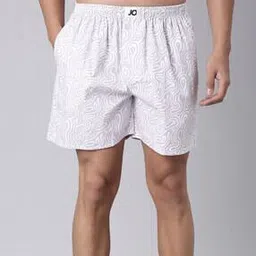 joven Men Pack of 2 Printed Boxers with Elasticated Waist-picture-50