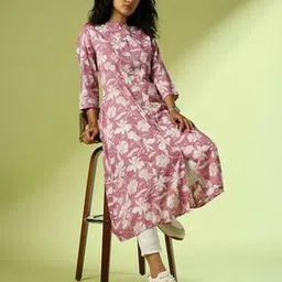 acai Women Printed A-Line Kurta-picture-12