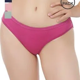 liigne Women Pack of 4 Hipster Panties with Elasticated Waist-picture-37