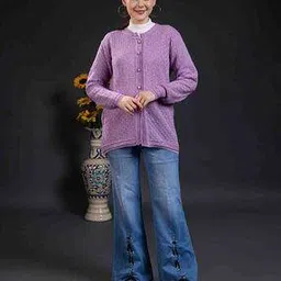 wearlusso Women Self-design Cardigan-picture-12