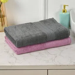 mafatlal Set of 2 Super Absorbent Bath Towels image 1