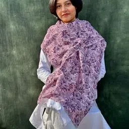 buta buti Floral Print Women Stole-picture-43