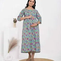 kaheksa Women Printed Fit & Flare Dress-picture-44