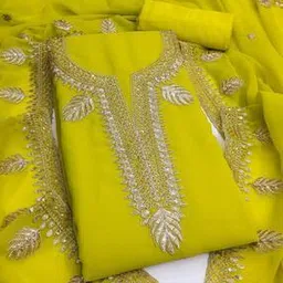 svaraa Women Embellished Unstitched Dress Material-picture-43