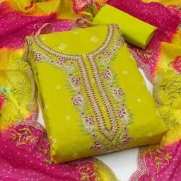 svaraa  Women Unstitched Suits Exclusive Dress Material-picture-53