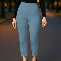 wuxi Women Relaxed Fit Trousers-picture-10