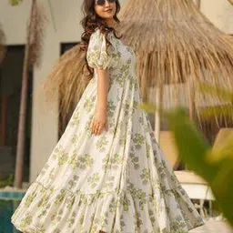 hbpatel Women Floral Gown Dress-picture-46