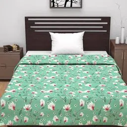 divine casa 120 GSM Floral Print Single Size Dohar-picture-53