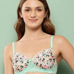 leading lady Women Floral Print T-Shirt Bra-picture-31