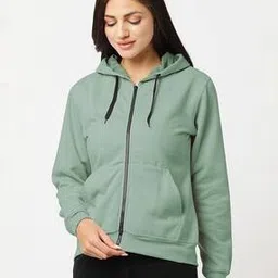 buda jeans co Women Regular Fit Zip-Front Hoodie-picture-35