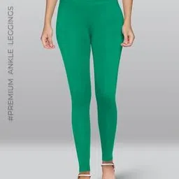 lyra Women Ankle-Length Leggings with Elasticated Waist-picture-26