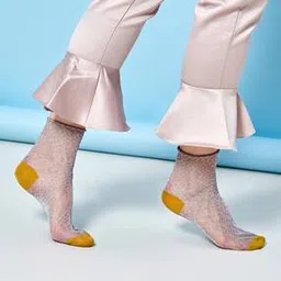 happy socks Women Glitter Ankle-Length Socks-picture-26